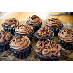 Chocolate Stout Cupcakes with Irish Whiskey Frosting