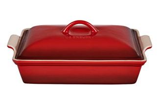 Le Creuset Heritage 12” x 9” Covered Casserole Dish - Cherry