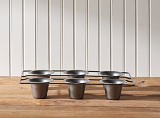 Popover Pan 6 cup